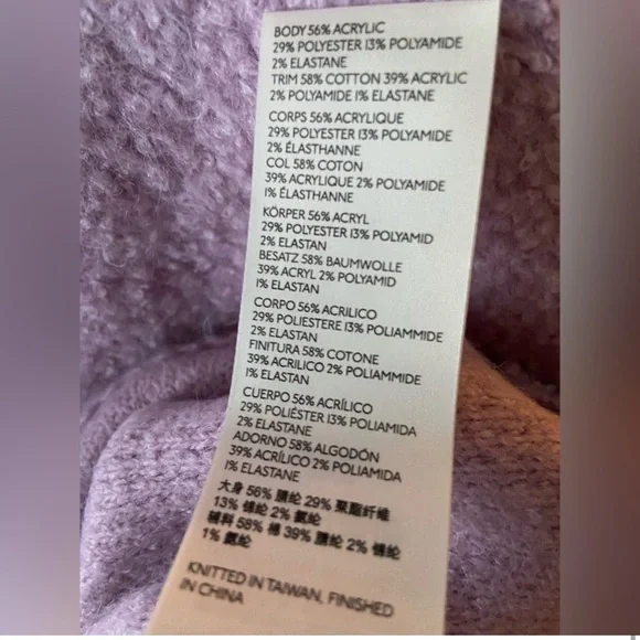 M 🔖 FREE PEOPLE Milo Pullover / Moonlit Orchid Purple - Picture 9 of 11